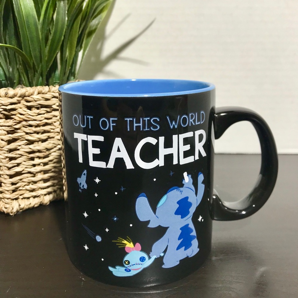 SOLD - Disney Stitch Out of this world teacher mug